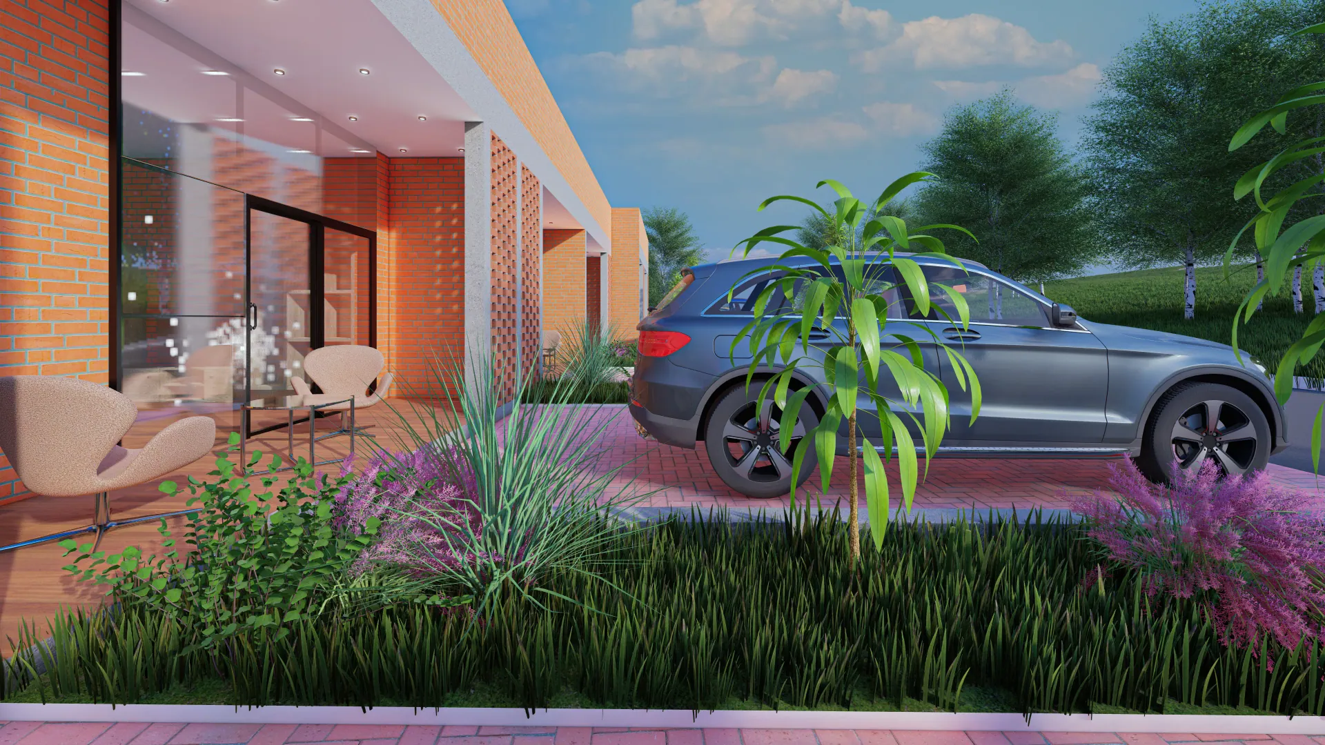 Completed building project — transparent construction standards MUHIZI Rwanda